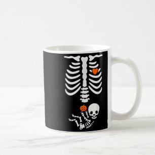 Mug Bébé squelette d'Halloween Cage thoracique Femme e