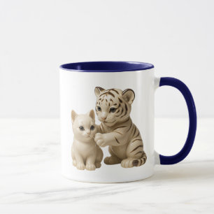 Mug Bébé tigre et chaton