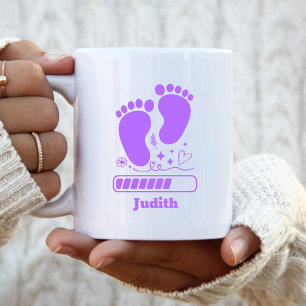 Mug Bébé Violet en Chargement