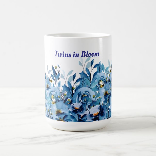 Mug Bébés dans le Baby shower Twin Bloom (Centre)