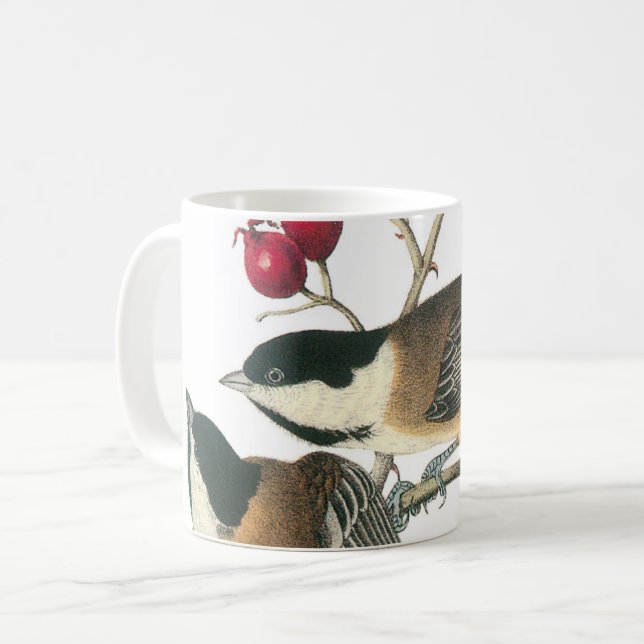 Mug Bécasseau noir par Audubon (Devant gauche)