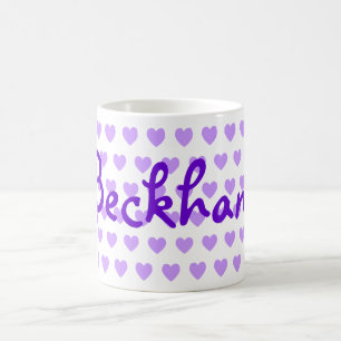 Mug Beckham dans le violet