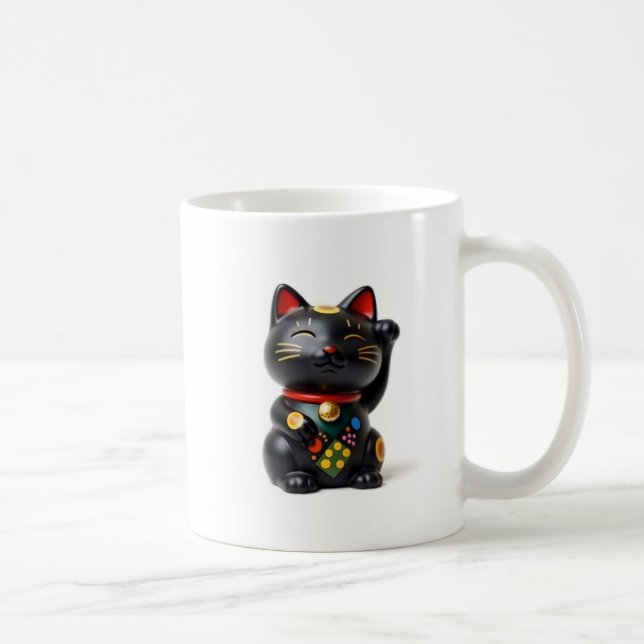 Mug beckoning cat: Japanese-Inspired Art (Droite)