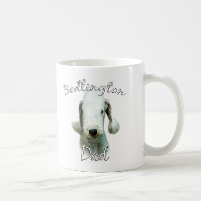 Mug Bedlington Terrier Papa 2 (Droite)