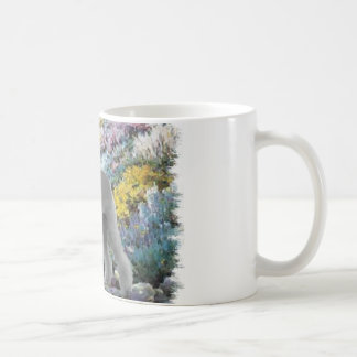 Mug Bedlington Terrier Summer Garden Art