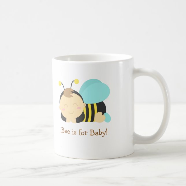 Mug Bee est pour Bébé, Bumble Bee pour Maman à Venir (Droite)