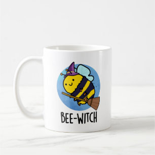 Mug Bee-sorcière Funny Bee Pun