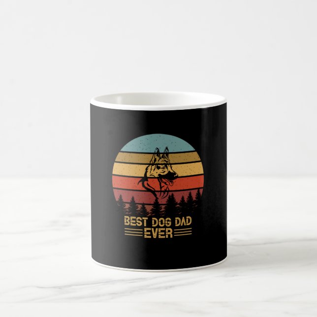 Mug Beekeeper Art meilleur chien papa jamais (Centre)