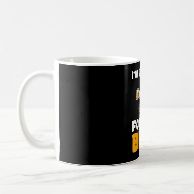 Mug Beekeeper Gift | I Am Just Here For The Bees (Gauche)