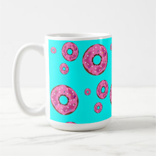 Mug beignets de crème rose