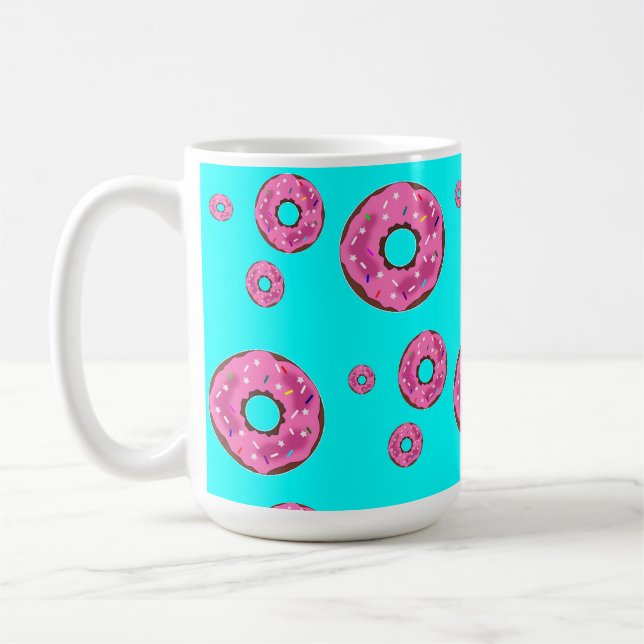 Mug beignets de crème rose (Gauche)