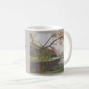 Mug Bel étang de ville au Long Island est de Hampton
