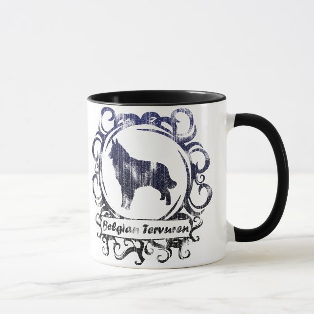 Mug Belge patiné chic Tervuren (Droite)