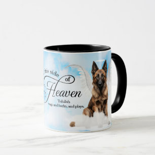 Mug Belge Tervuren Angel Personnalisé Pet Memorial