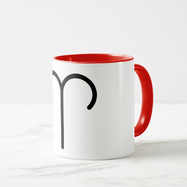 Mug Bélier (Devant droit)