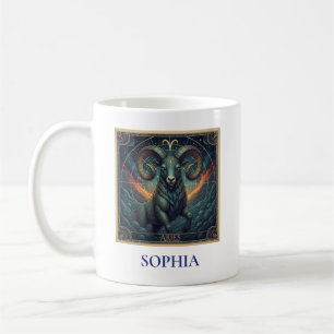 Mug Bélier Zodiaque Céleste Bleu