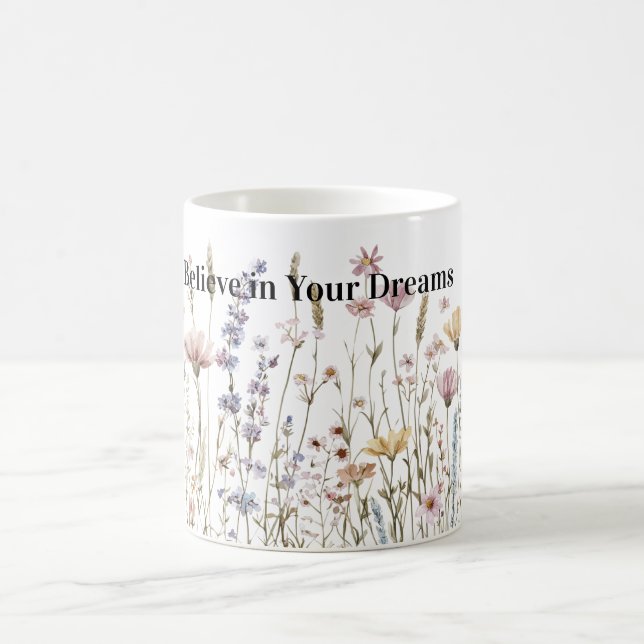 Mug Believe Wild Flowers (Centre)