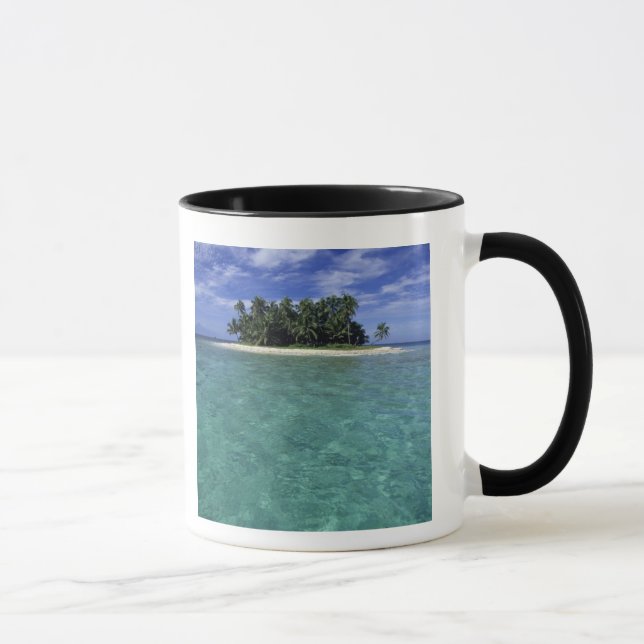 Mug Belize, Barrier Reef, île sans nom ou cay. (Droite)