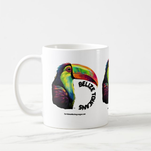 Mug Belize Toucans - CaribbeanHockeyLeague.com (Gauche)