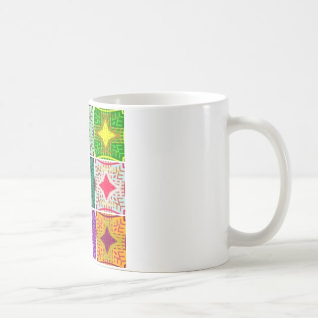 Mug Belle À damiers africaine Extraordinaire Imprimer  (Droite)