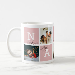 Mug Belle Appréciation Nanny 5 Photo Rouge Blush