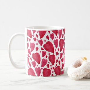 Mug Belle aquarelle Coeur 