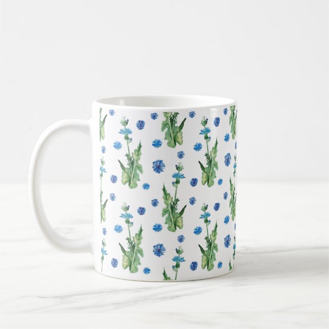 Mug Belle aquarelle motif (Gauche)