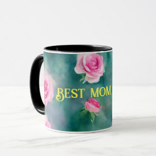 Mug Belle Aquarelle Populaire Collection Roses Roses R