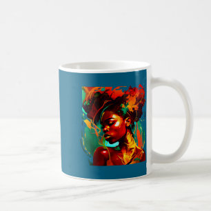 Mug Belle art noir femme afro-américaine
