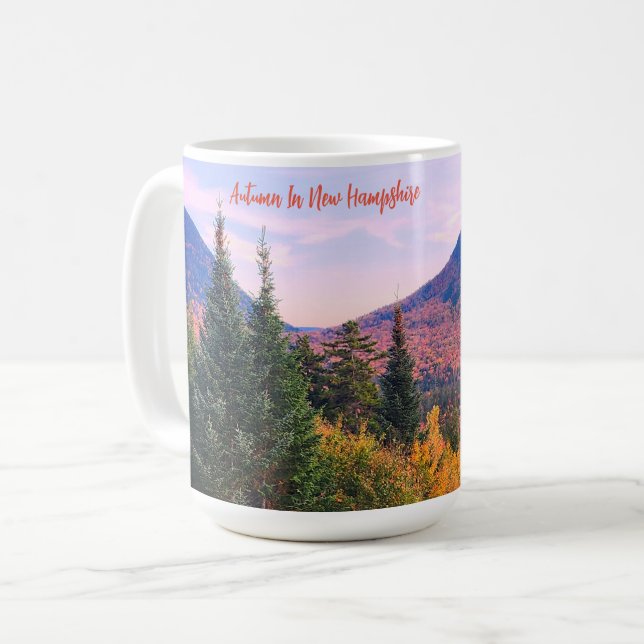 Mug Belle automne dans le New Hampshire (Devant gauche)