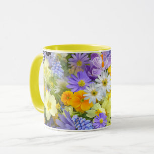Mug Belle Baie de Fleurs colorées