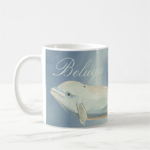 Mug Belle baleine de Beluga, Delphinapterus Leucas