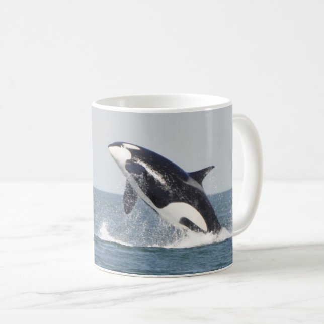 Mug Belle baleine tueuse (Devant droit)