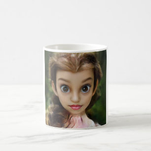 Mug Belle belle belle fille aux cheveux bruns
