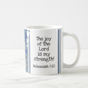 Mug Belle Bible Verse Nuages Modèle photo Personnalisé