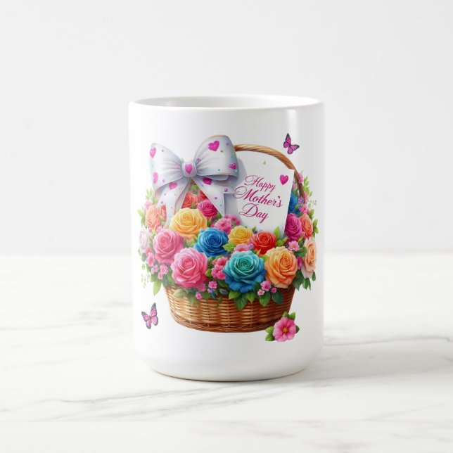 Mug Belle Bonne Fête des Mères Maman (Centre)