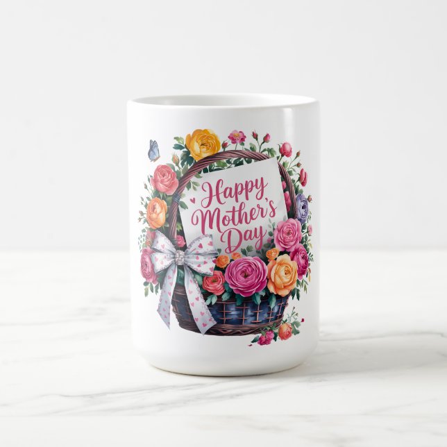 Mug Belle Bonne Fête des Mères Maman (Centre)