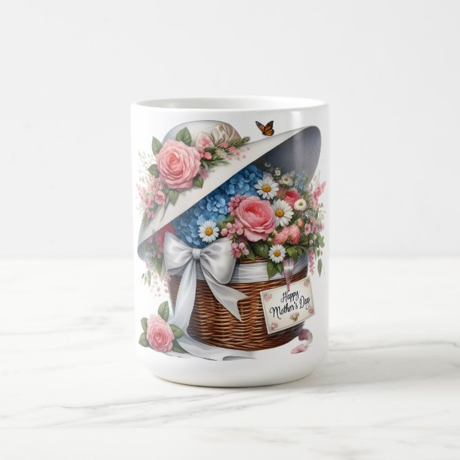Mug Belle Bonne Fête des Mères Maman (Centre)