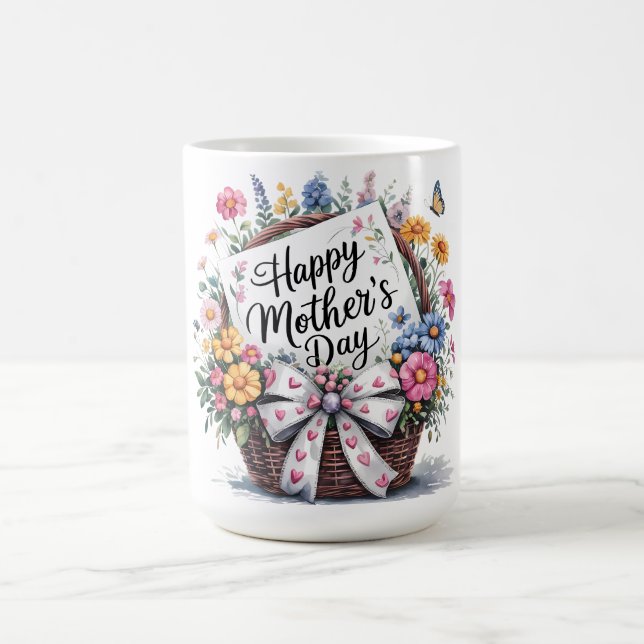 Mug Belle Bonne Fête des Mères Maman (Centre)