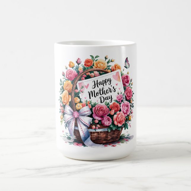 Mug Belle Bonne Fête des Mères Maman (Centre)