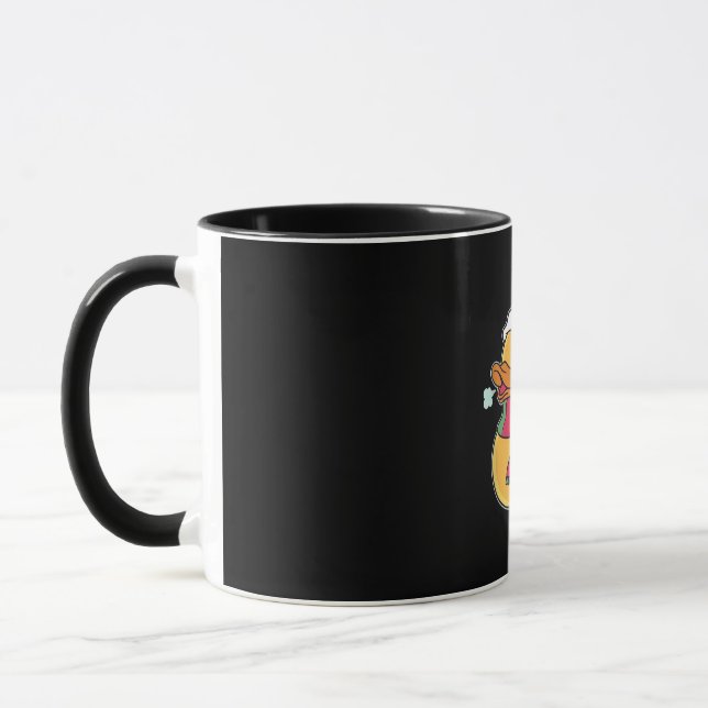 Mug Belle Canard de canard Noël (Gauche)