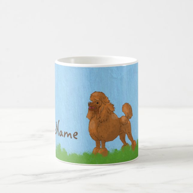 Mug Belle caniche Brown (Centre)