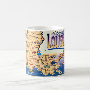 Mug Belle carte postale de Louisiane