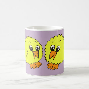 Mug Belle chiche caricaturale avec nom