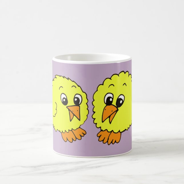 Mug Belle chiche caricaturale avec nom (Centre)