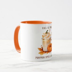 Mug Belle chute est pour les lattes d'épices citrouill