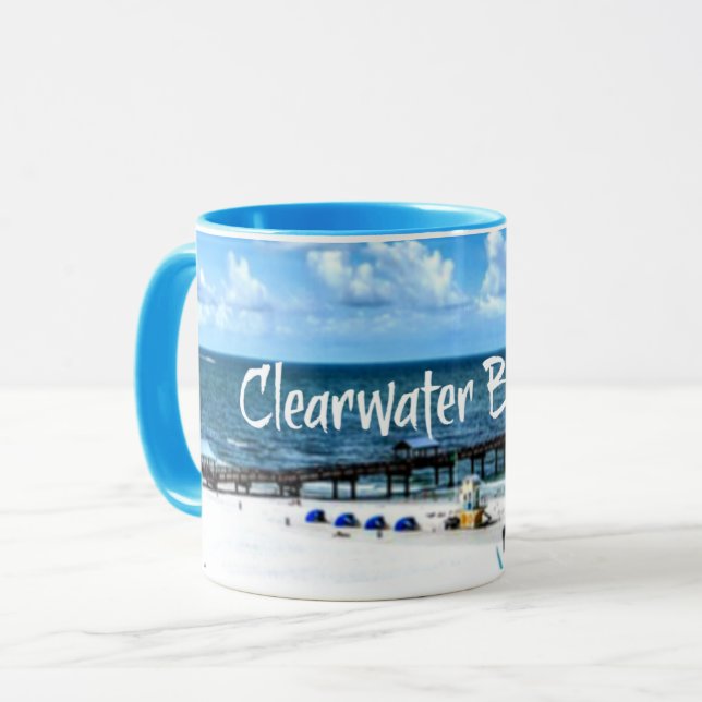Mug Belle Clearwater Beach, Floride (Devant gauche)