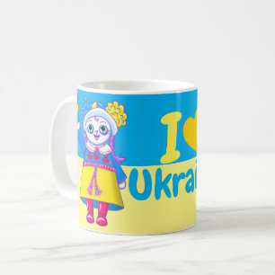Mug Belle collecte de fonds "I Heart Ukraine" pour Ukr