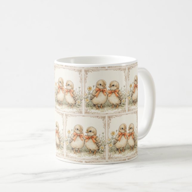 Mug Belle collection de poulet : Easter Edition 🐤 (Devant droit)