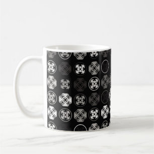 Mug Belle conception géométrique motif abstrait, art, 